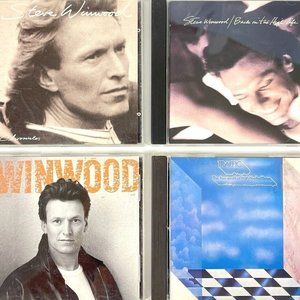 Steve Winwood Traffic 4 CD Lot Low Spark High Life Roll Chronicles 1971-1988